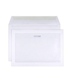 METTLER Couvert Werbefenster vorne C5 8076-WERBEF 100g, ultraweiss 500 Stk.