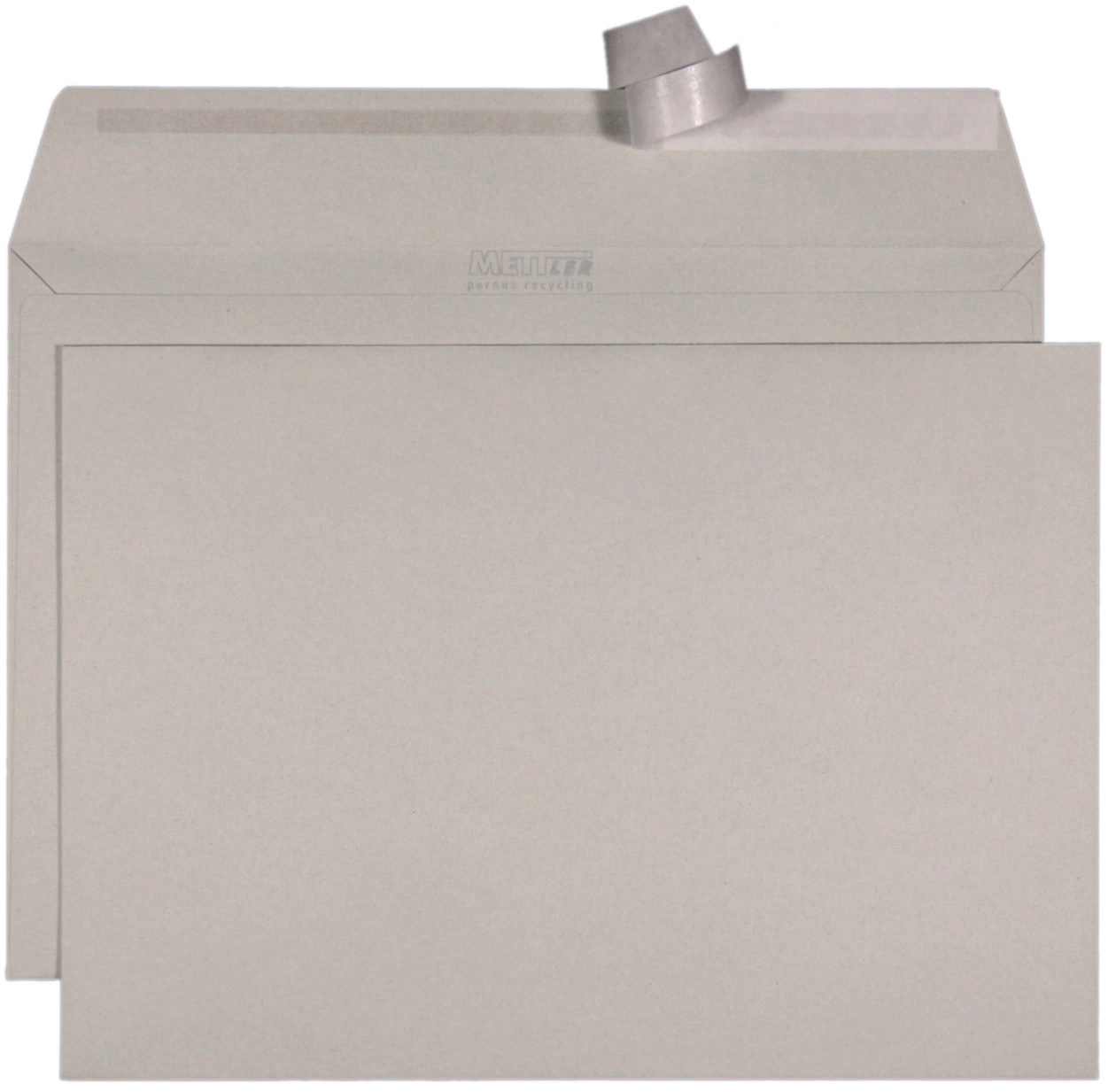 METTLER-8096-1R-7640126061092 METTLER Couvert ohne Fenster B5 8096-1R 100g, recycling 500 Stk. – Hochwertig & günstig bei ShopDeca