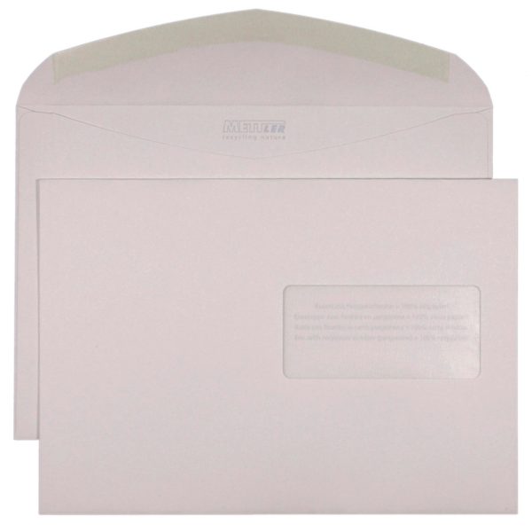 METTLER Couvert Fenster rechts C5 8154 120g, recycling 500 Stk.