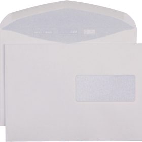 METTLER Couvert Fenster rechts C5 8254 100g, recycling weiss 500 Stk.