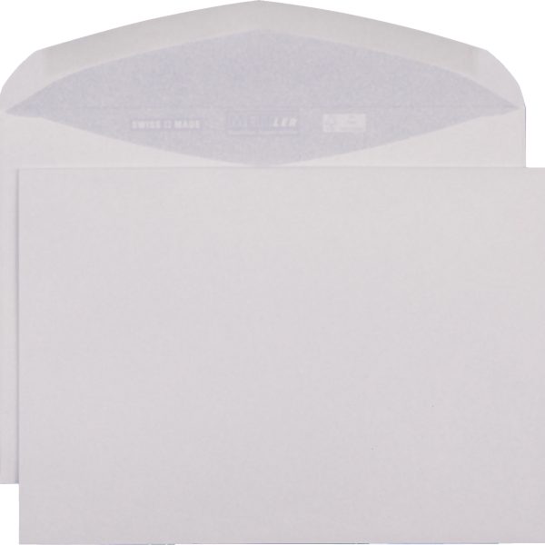 METTLER Couvert ohne Fenster C5 8256 100g, recycling weiss 500 Stk.