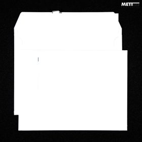 METTLER Couvert Fenster links C4 9086-FR 120g, ultraweiss 200 Stk.