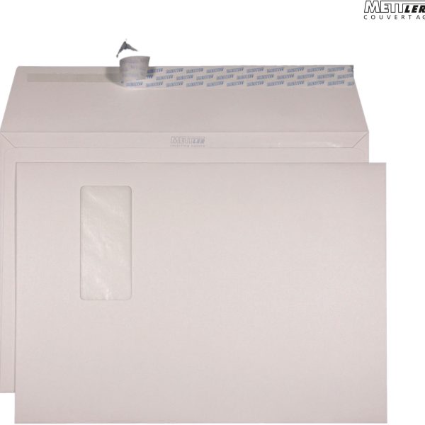 METTLER Couvert Fenster rechts C4 9144 120g, recycling 250 Stk.