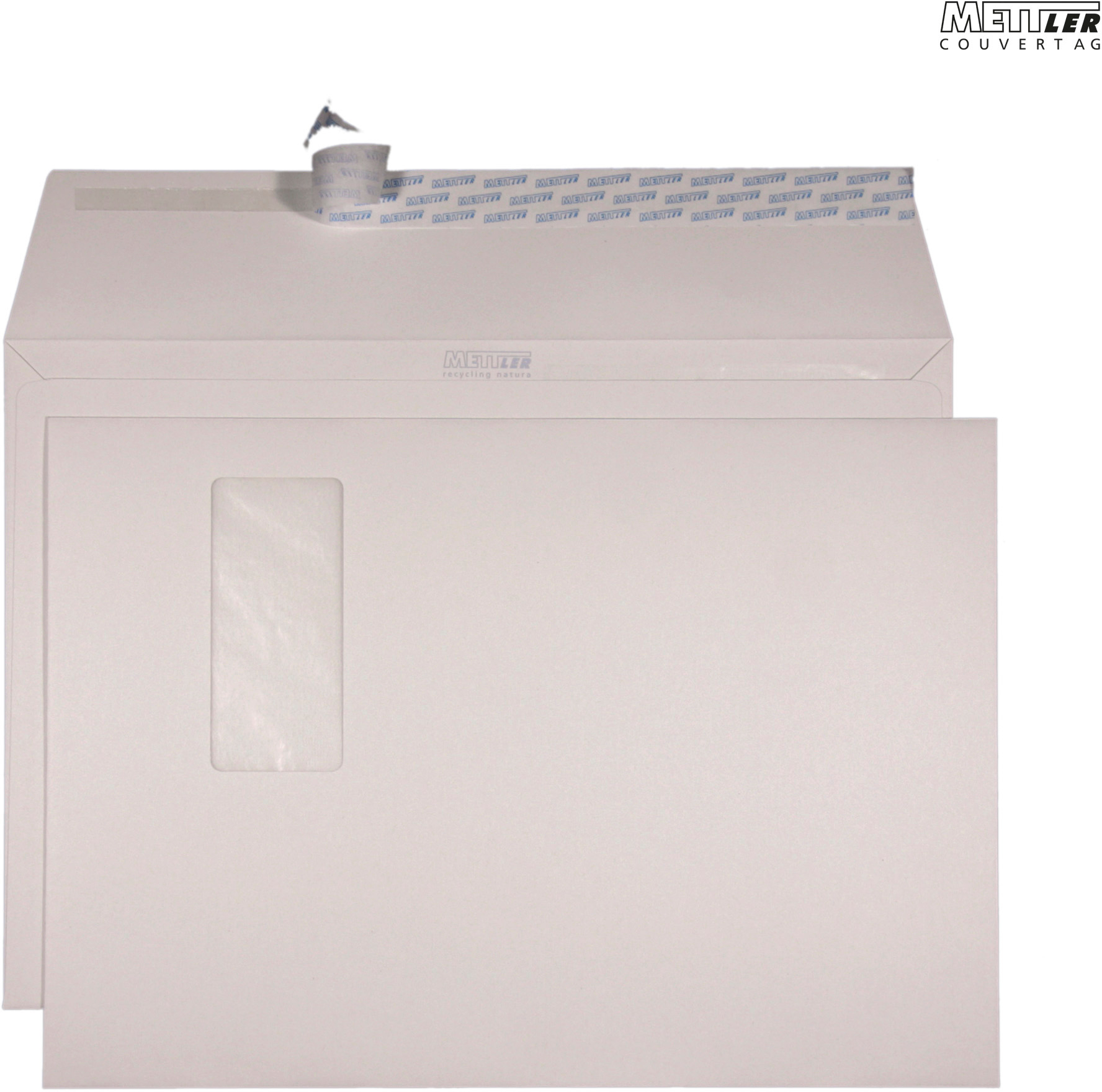 METTLER-9144-7640126061313 METTLER Couvert Fenster rechts C4 9144 120g, recycling 250 Stk. – Hochwertig & günstig bei ShopDeca