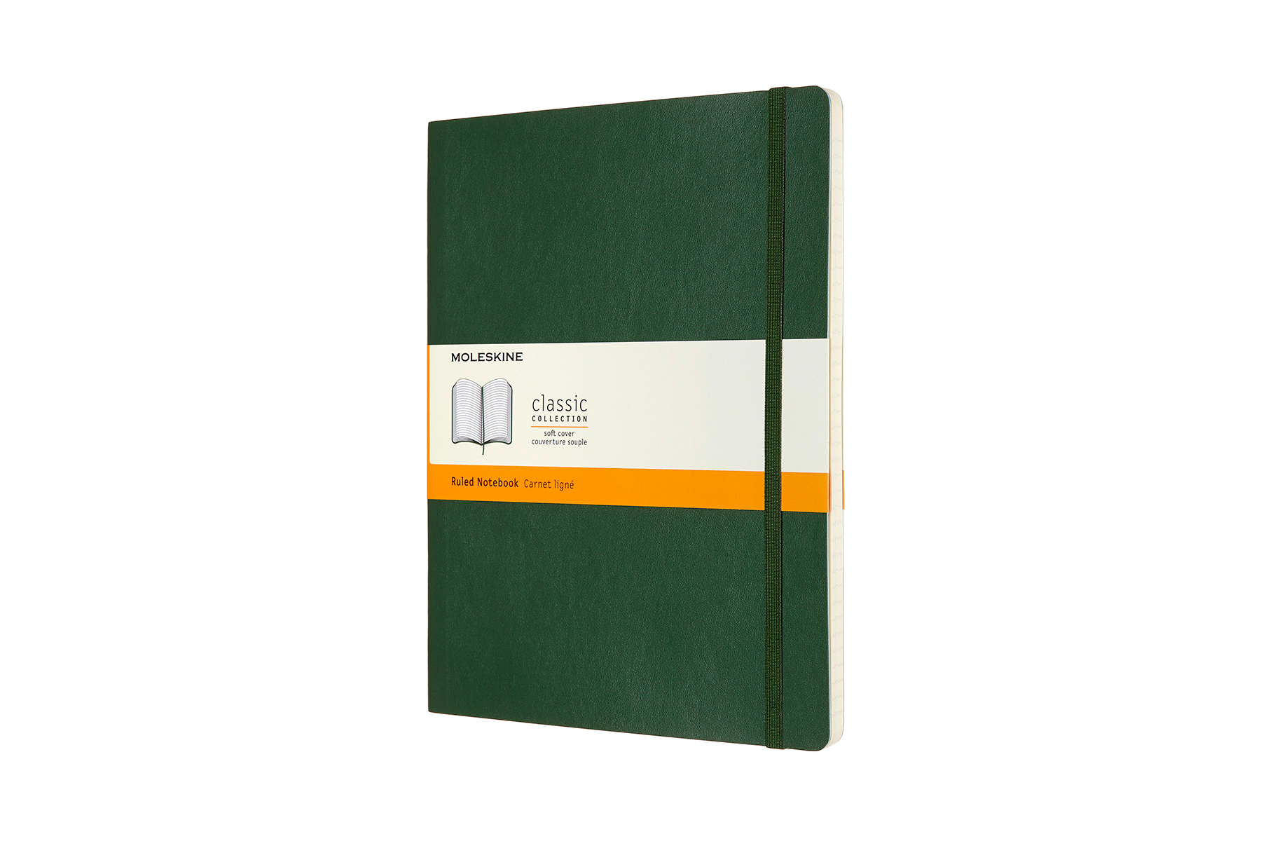 MOLESKINE-600059-8053853600059 MOLESKINE Notizbuch XL SC 25x19cm 600059 liniert, myrtengrün, 192 S. – Hochwertig & günstig bei ShopDeca
