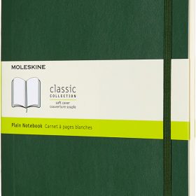 MOLESKINE Notizbuch XL SC 25x19cm 600066 blanko, myrtengrün, 192 S.