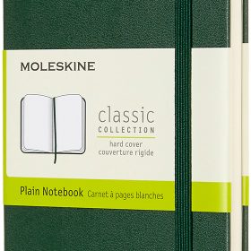 MOLESKINE Notizbuch HC P/A6 629032 blanko, myrtengrün,192 Seiten