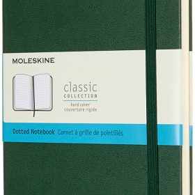 MOLESKINE Notizbuch HC L/A5 629094 gepunktet, myrtengrün, 240 S.