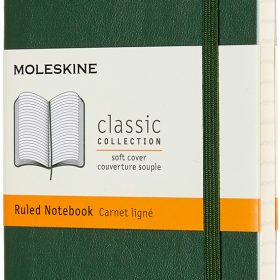 MOLESKINE Notizbuch SC P/A6 629148 liniert, myrtengrün, 192 S.