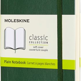 MOLESKINE Notizbuch SC P/A6 629155 blanko, myrtengrün, 192 S.