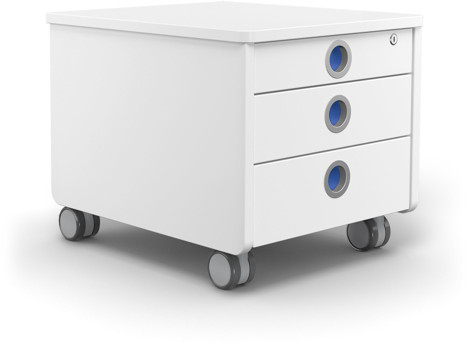 MOLL-100-2660-204-4042984239713 MOLL Rollcontainer 43x54x43cm 100 2660 204 3 Schubladen, für Kinder – Hochwertig & günstig bei ShopDeca