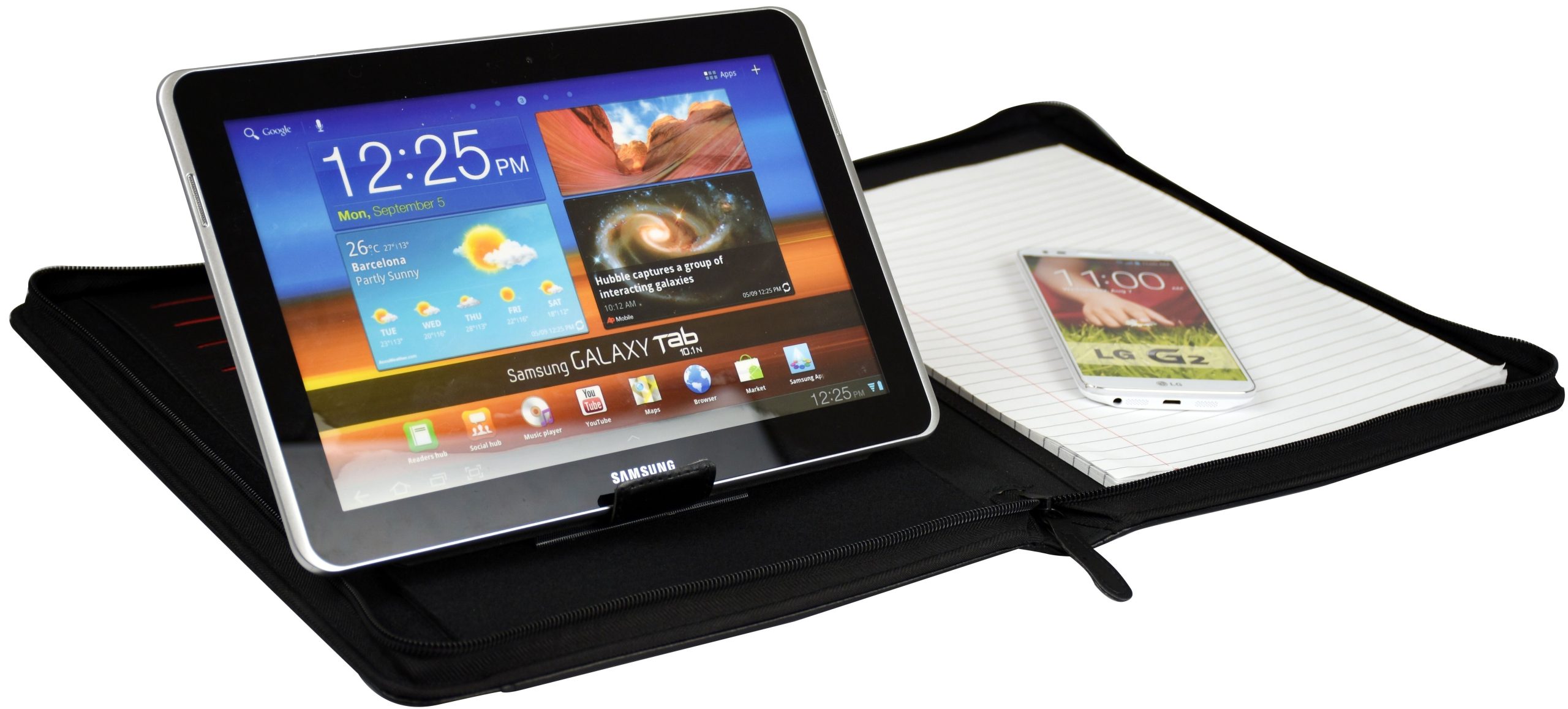 MONOLITH-2000002945-4260368032297 MONOLITH Konferenzmappe Folio 2000002945 Ständer, schwarz 265x330x37 – Hochwertig & günstig bei ShopDeca