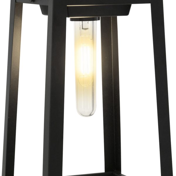 NÄVE Solar LED-Leuchte 25cm 18.5250222 schwarz