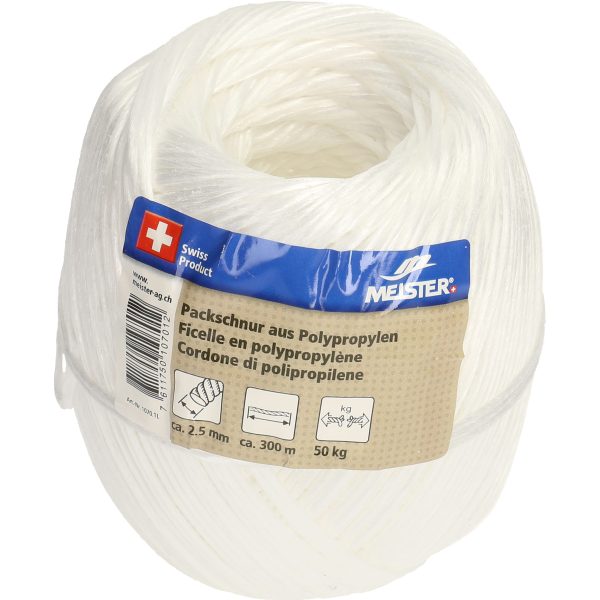 NEUTRAL Handpackschnur PP 10.23.004.00.526 weiss 2.5mm/300m