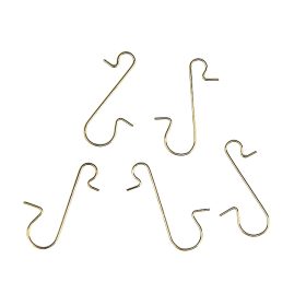 NEUTRAL Schnellaufhänger gold 602-411 Weihnachtskugeln 50 Stück