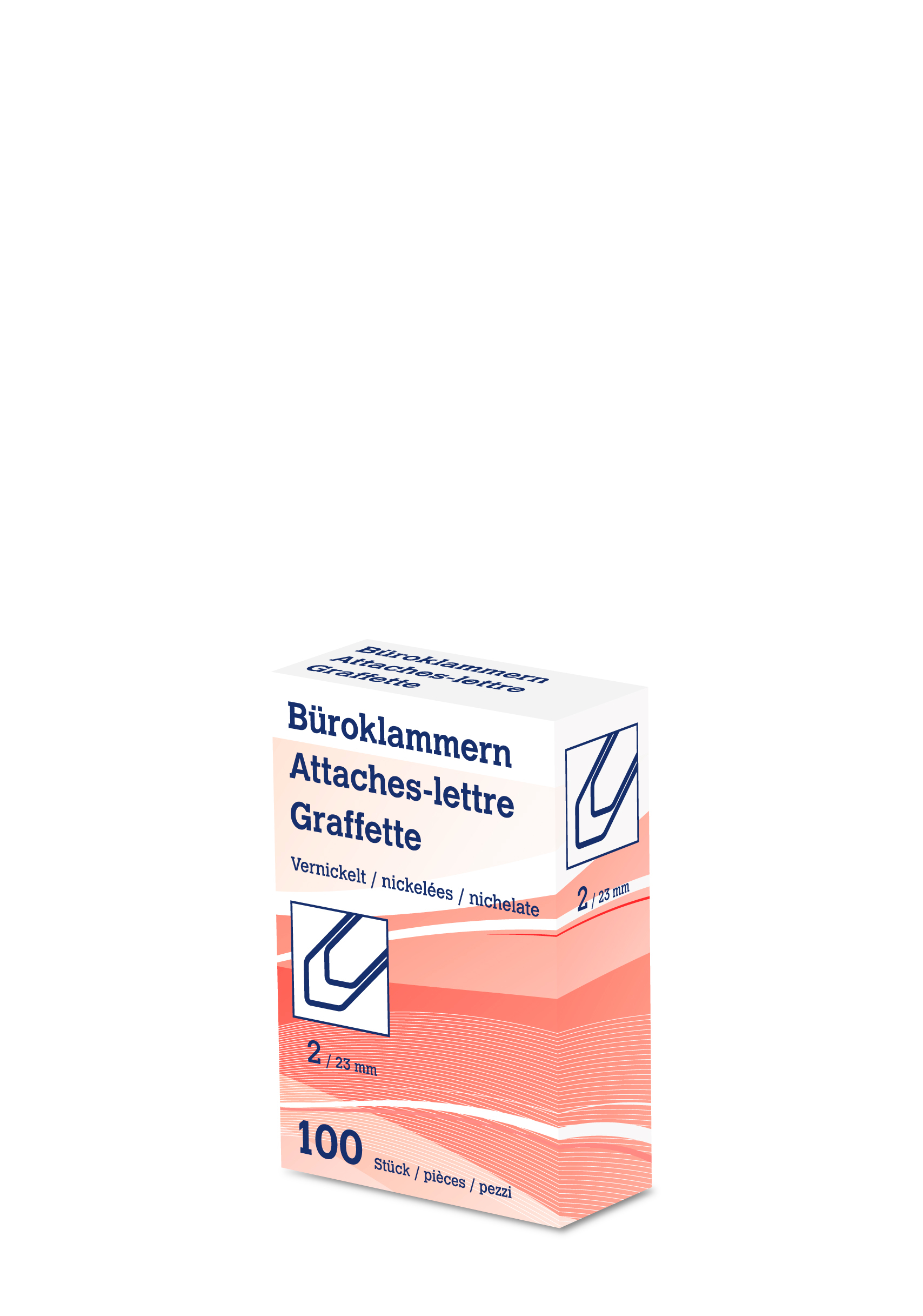 NEUTRAL-6202-7612020062024 NEUTRAL Büroklammern Nr. 2 6202 23mm vernickelt 100 Stk. – Hochwertig & günstig bei ShopDeca