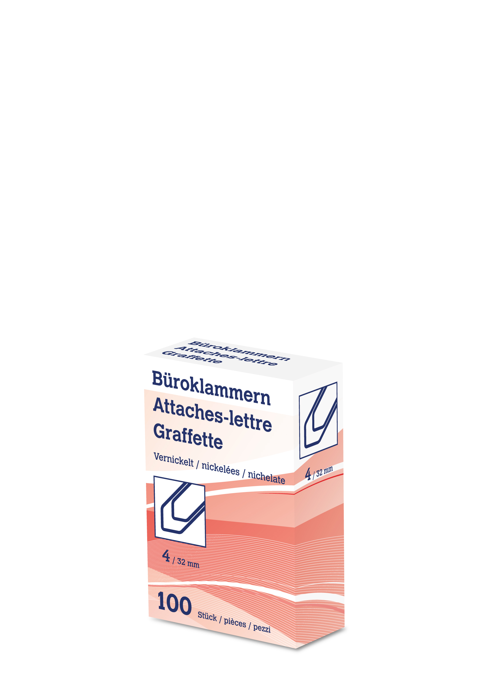 NEUTRAL-6206-7612020062062 NEUTRAL Büroklammern Nr. 4 6206 32mm vernickelt 100 Stk. – Hochwertig & günstig bei ShopDeca