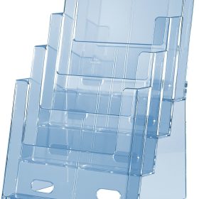 NEUTRAL Prospektständer ST-PRO216 Fülltiefe 3.5cm 4 Fächer A4