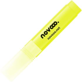 NOVOOO Textmarker 1-4.5mm 27844 gelb, dreikant