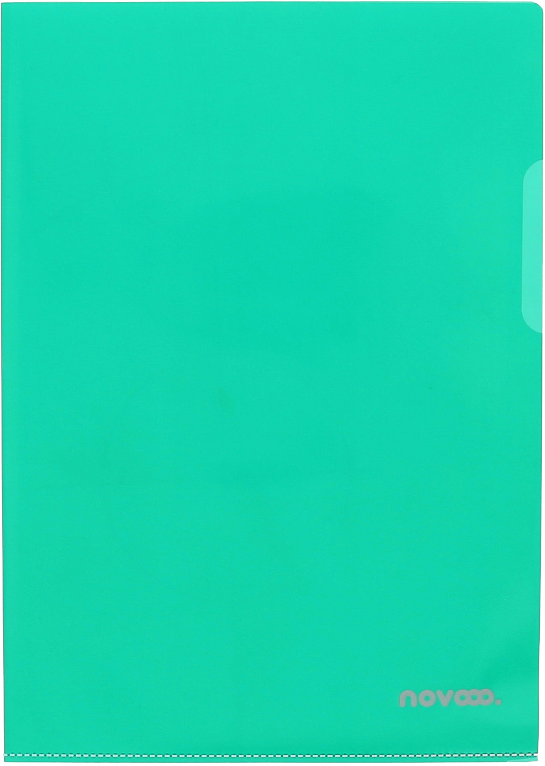 NOVOOO-400197669-9010729003504 NOVOOO Pro Sichtmappen 140my A4 400197669 grün glatt 10 Stück – Hochwertig & günstig bei ShopDeca