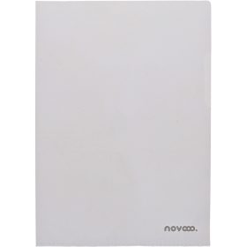 NOVOOO Pro Sichtmappen 120my A4 400197756 transparent genarbt 100 Stück