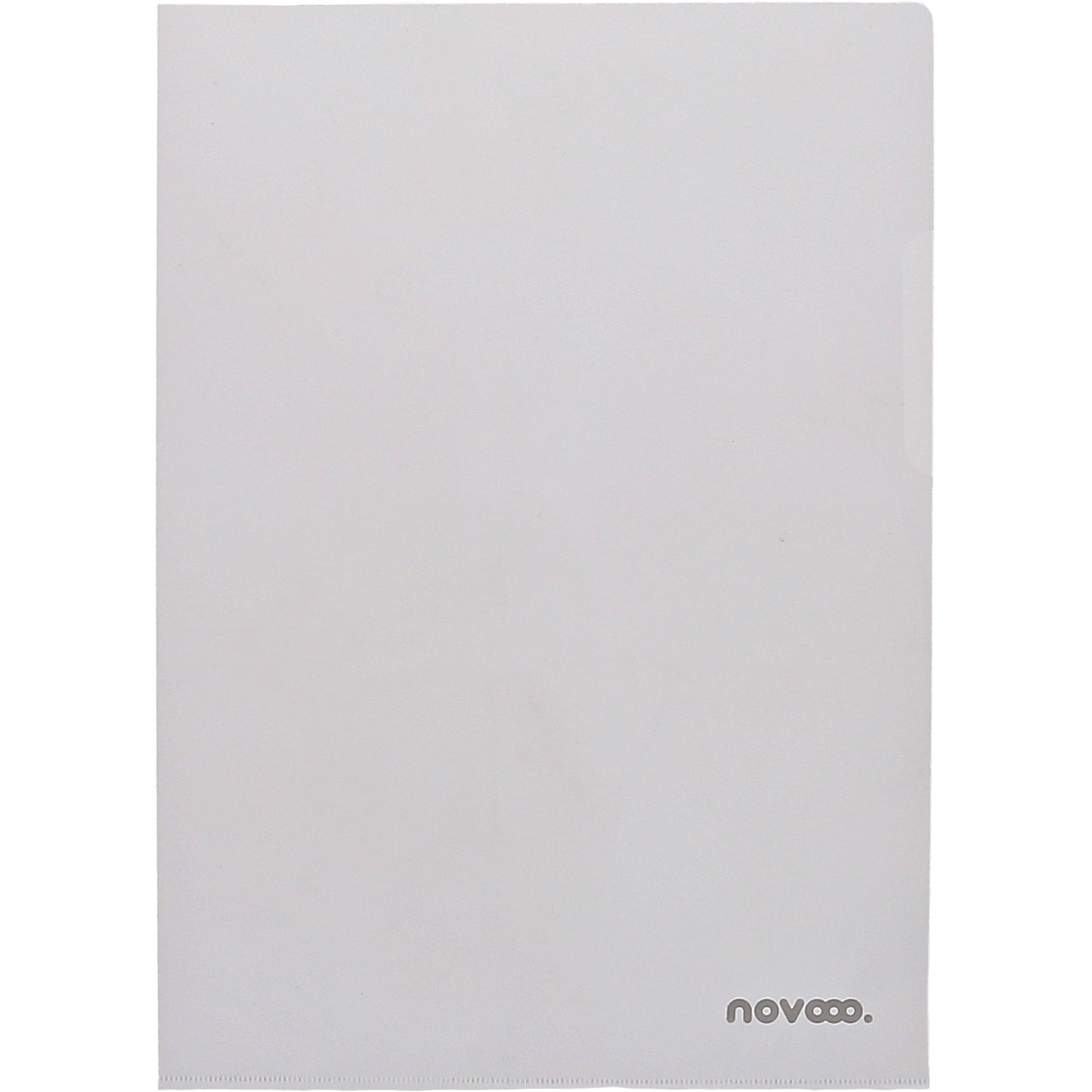 NOVOOO-400197756-9010729075211 NOVOOO Pro Sichtmappen 120my A4 400197756 transparent genarbt 100 Stück – Hochwertig & günstig bei ShopDeca