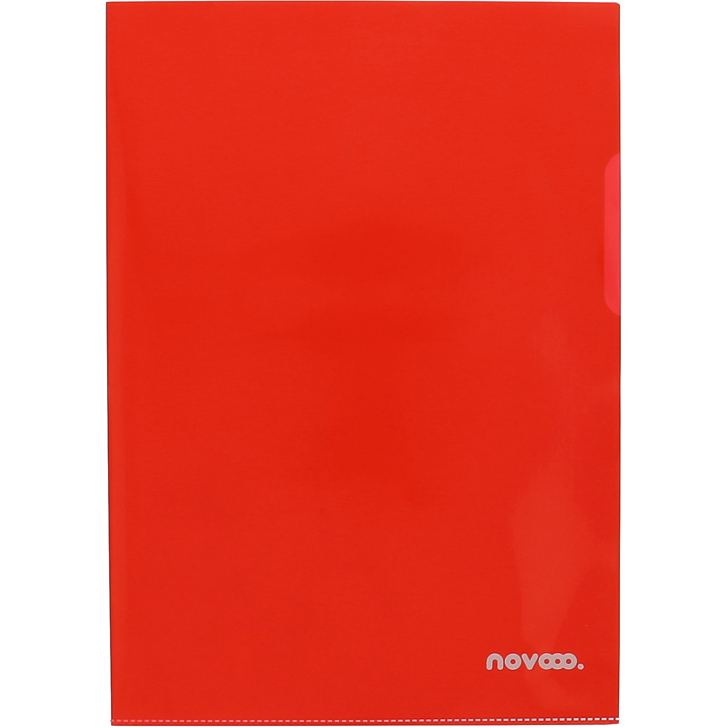 NOVOOO-400197772-9010729075297 NOVOOO Pro Sichtmappen 140my A4 400197772 rot glatt 100 Stück – Hochwertig & günstig bei ShopDeca