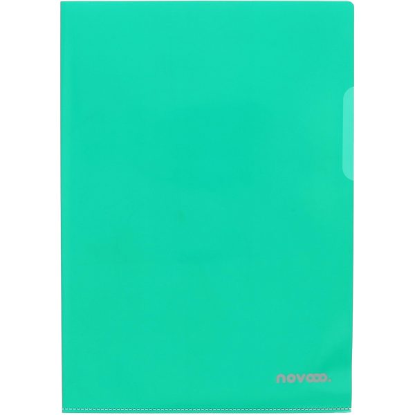 NOVOOO Pro Sichtmappen 140my A4 400197774 grün glatt 100 Stück