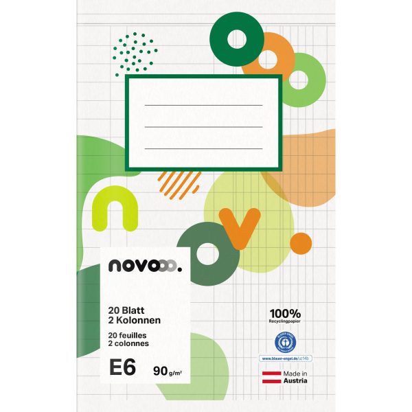 NOVOOO Heft E6 729766 2 Kolonnen 90g