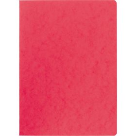 NOVOOO Pressspanheft rot A4 729793 5mm kariert, 80g,Rand 48 Blatt