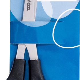 NOVOOO Büroschere 20.4cm E-131181 MTH für Rechtshänder, schwarz