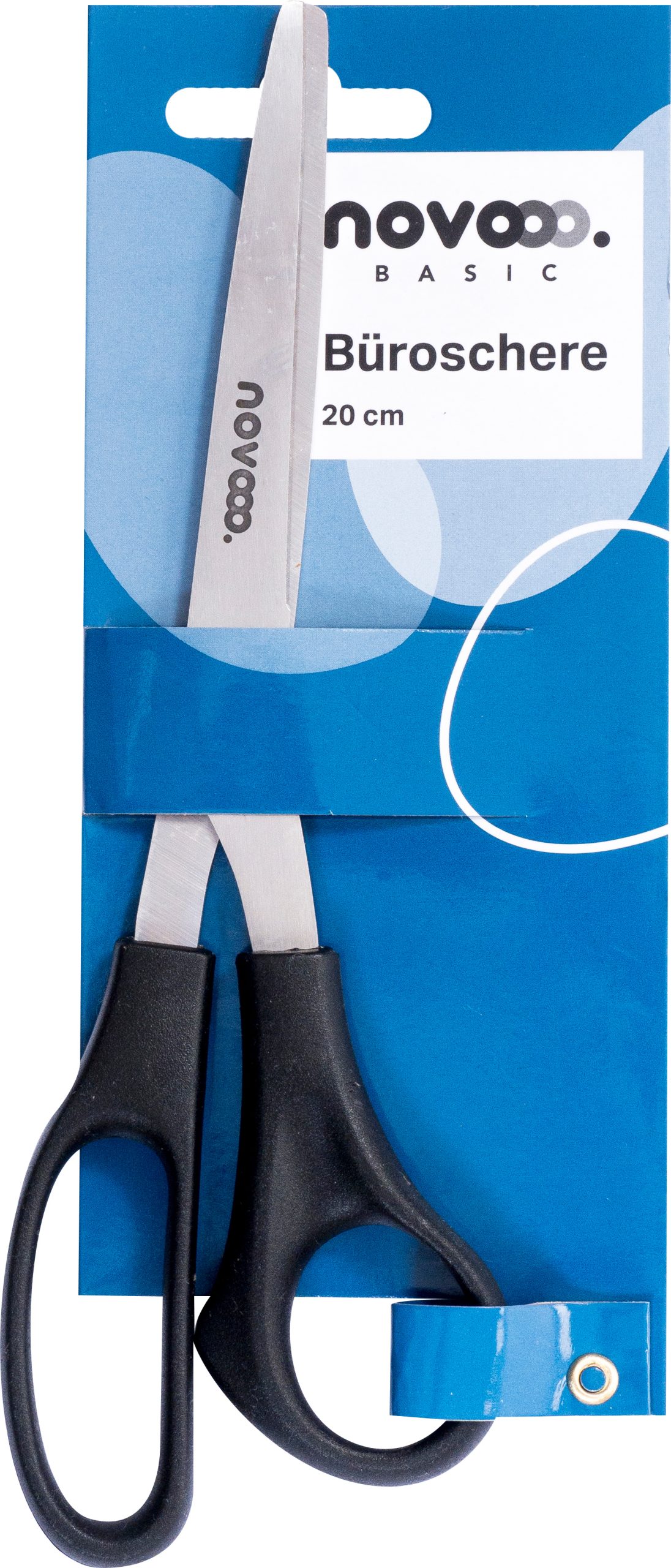 NOVOOO-E-131181-MTH-9010729007496 NOVOOO Büroschere 20.4cm E-131181 MTH für Rechtshänder, schwarz – Hochwertig & günstig bei ShopDeca