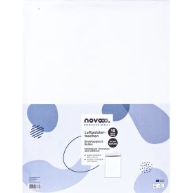 NOVOOO Luftpolstertasche Gr.10 E-1712153 weiss, 370x485mm 10 Stück