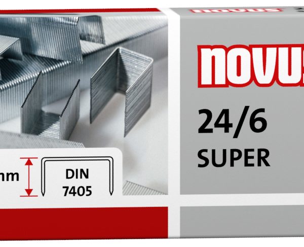 NOVUS Heftklammern 24/6 mm 24/6 040-0026 1000 Stück