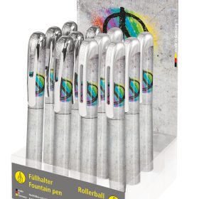 ONLINE PET-Display Peace 08377/12 Füllhalter, Tintenroller