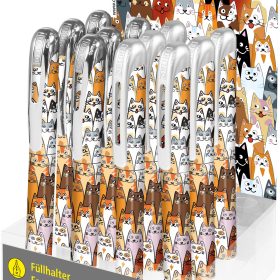 ONLINE Display Schreibgeräte 08390/12 College, Fluffy Cats 12 Stk.