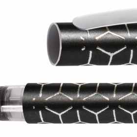 ONLINE Füllhalter College Silver M 12510/3D Black Style, silver