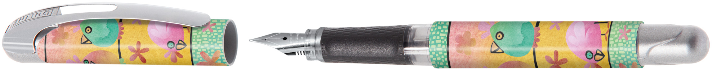 ONLINE-12619-3D-4014421126191 ONLINE Füllhalter M 12619/3D Chicken Paradise – Hochwertig & günstig bei ShopDeca