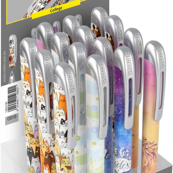ONLINE Display Rollerball College 12637/15 Happy Life 15 Stück