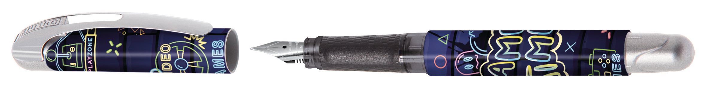 ONLINE-12639-3D-4014421126399 ONLINE Füllhalter College M 12639/3D Game Time – Bild 1