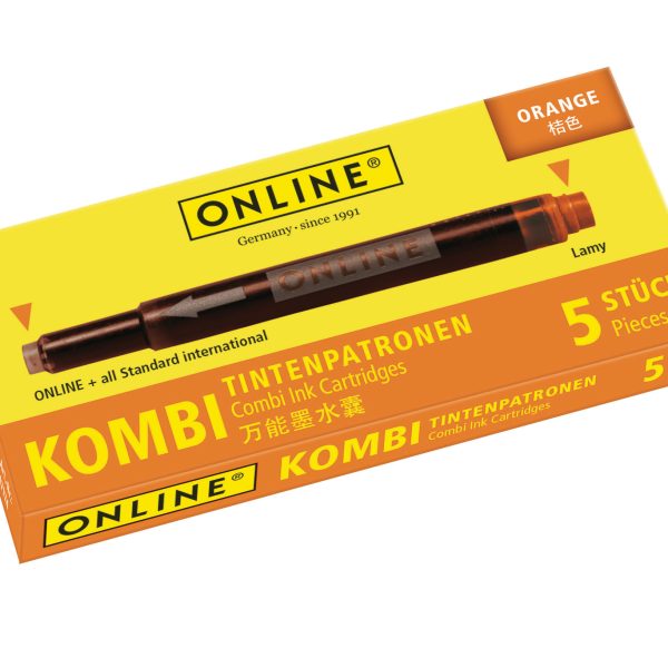 ONLINE Tintenpatronen Kombi 17174/12 Orange 5 Stück