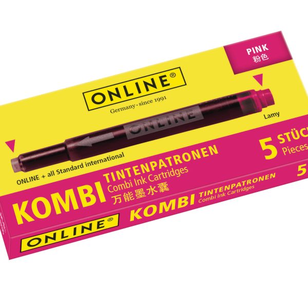 ONLINE Tintenpatronen Kombi 17175/12 Pink 5 Stück