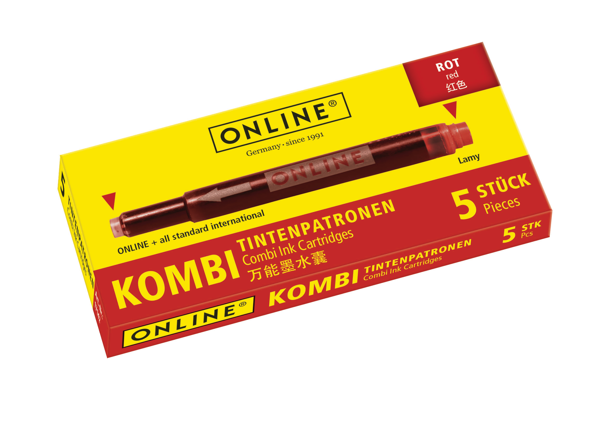 SONY DSC ONLINE Tintenpatronen Kombi 17307/12 Rot 5 Stück – Hochwertig & günstig bei ShopDeca