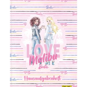 ONLINE Hausaufgabenheft A5 18125/12 Barbie, deutsch, assortiert