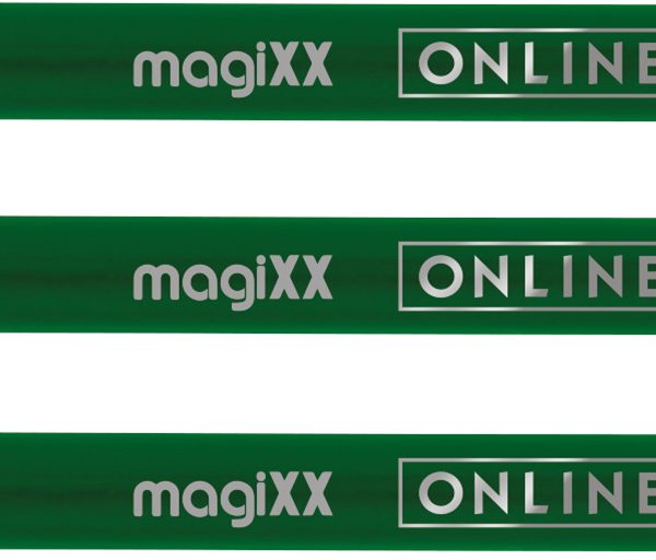 ONLINE Gel-Mine MagiXX 0.7mm 40165/3 grün, Tag-Bag 3 Stück