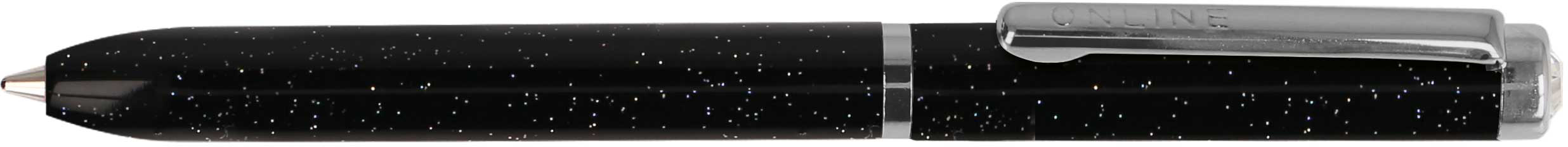 ONLINE-43043-3D-4014421430434 ONLINE Kugelschreiber M 43043/3D Mini Portemonnaie Black – Bild 1