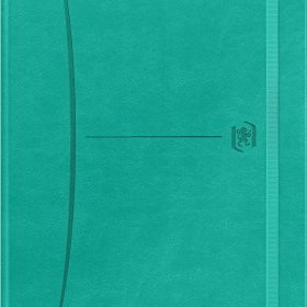 OXFORD Signature Notizbuch 400154946 A5, kariert 80 Blatt, türkis