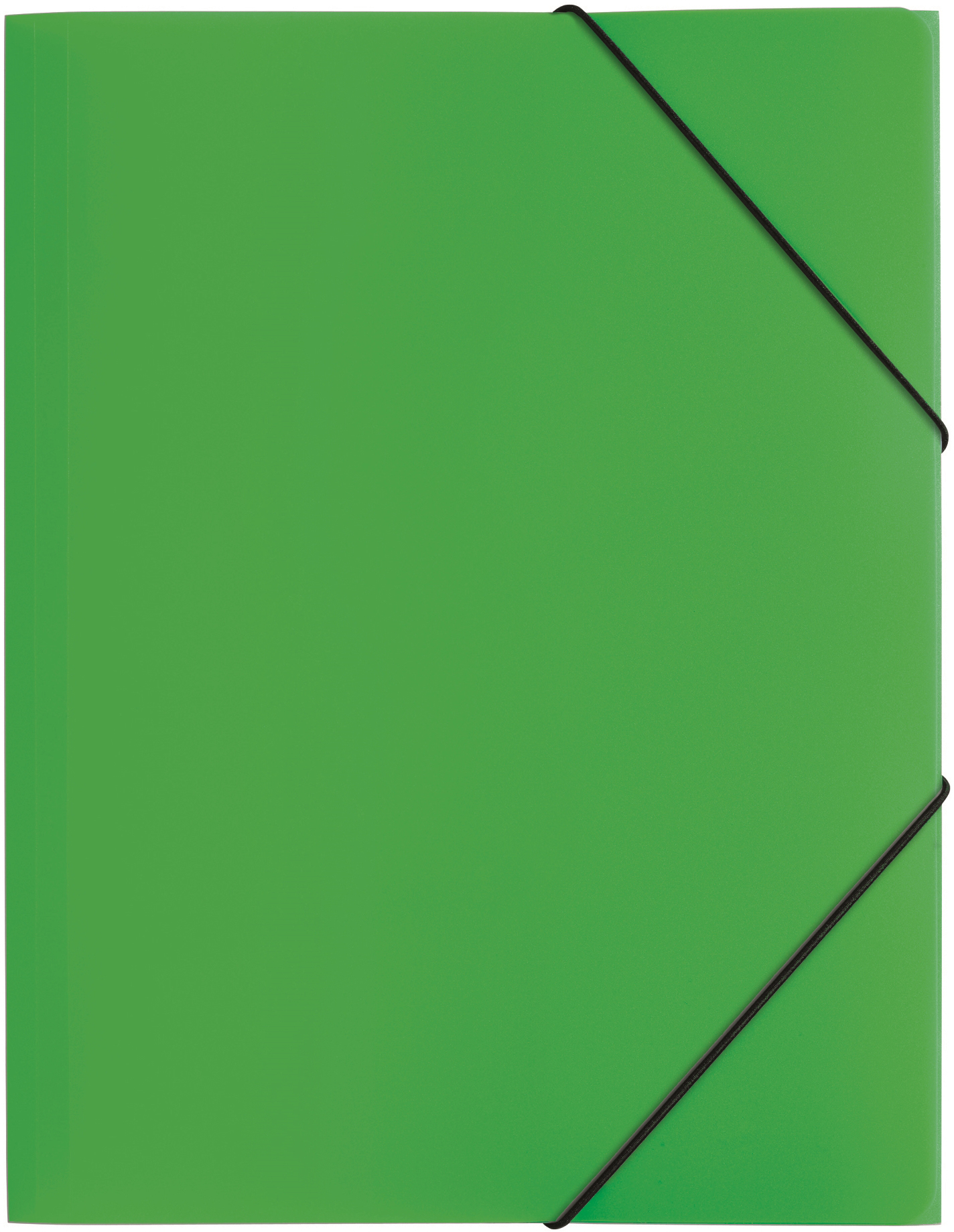 PAGNA-21613-05-4009212048813 PAGNA Gummibandmappe Trend A4 21613-05 grün 3 Klappen – Bild 1