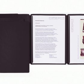 PAGNA Präsentationsmappe 22003-04 schwarz