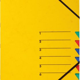 PAGNA Fächermappe EASY A4 24061-05 gelb 7 Fächer